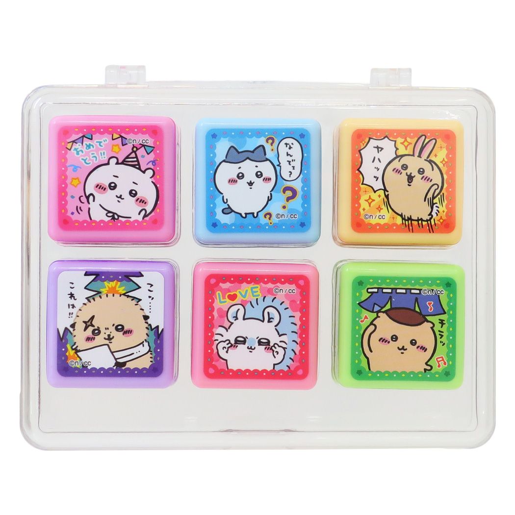 Qoo10] ちいかわ はんこセット スタンプセット