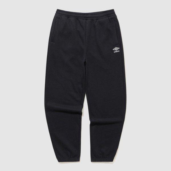 パンツ VQA UQ423CFPO1-BLK エッセンシャル起毛ルーズジョガーパンツ BLACK