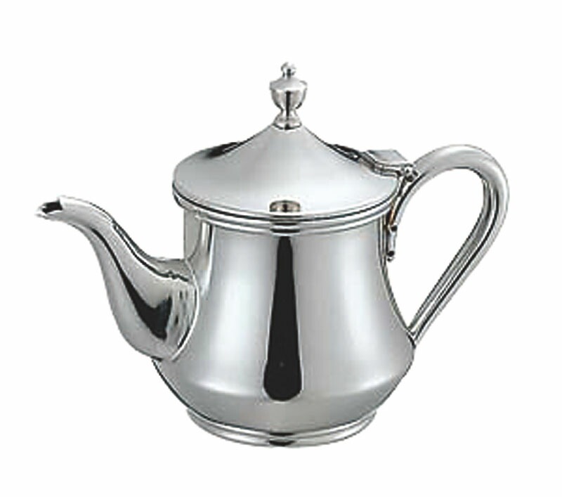 野崎製作所 ES 18-8ダイヤ型ティーポット 5人用 500cc