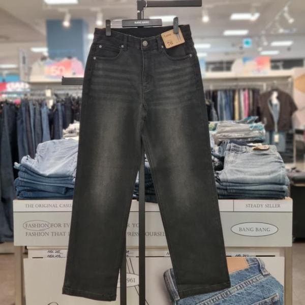 HC21男性インバンドルーズフィット弱起毛スパンジーンズFQL682（S41118046）