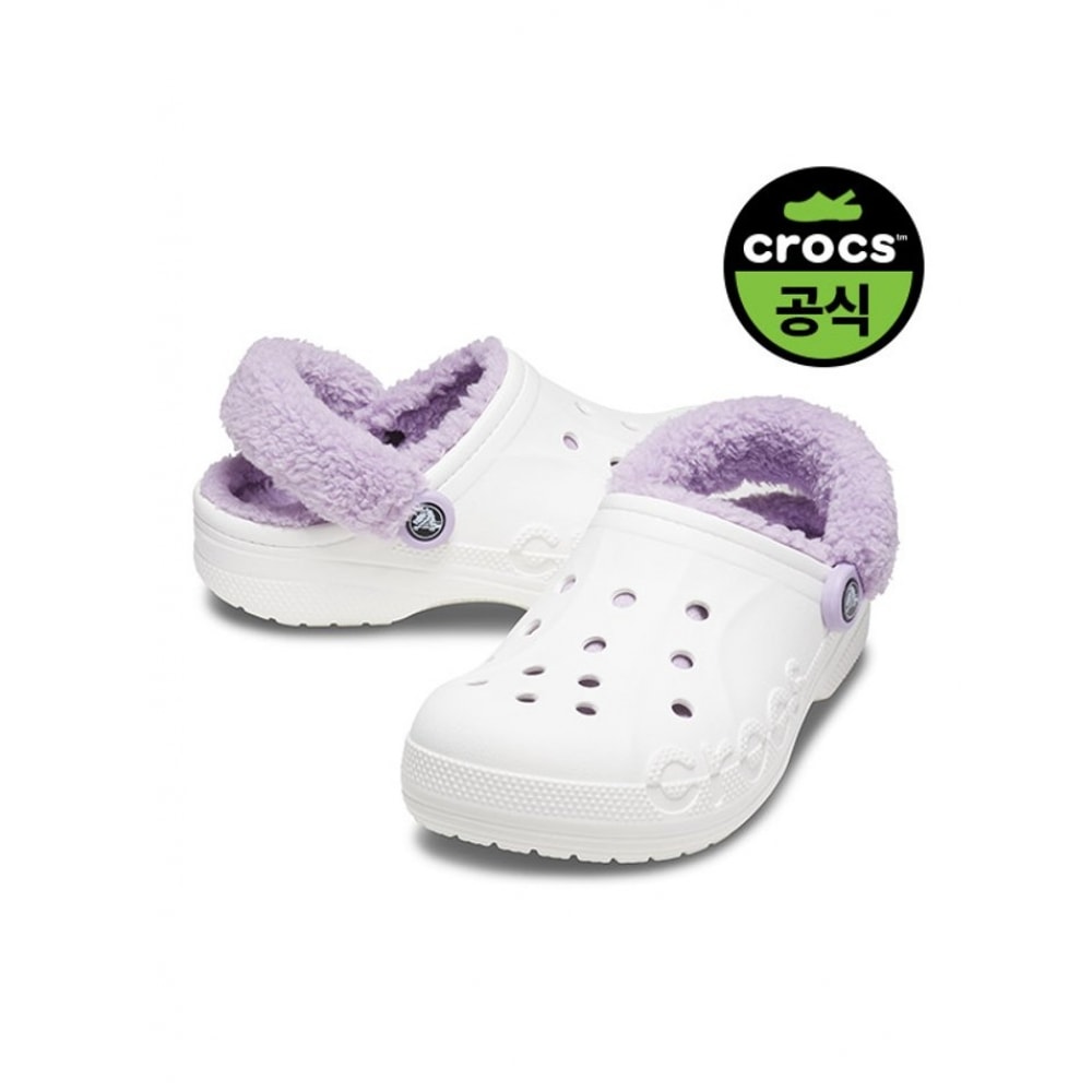 クロックスコモン BAYA 裏地付きファズストラップクロッグ WTL