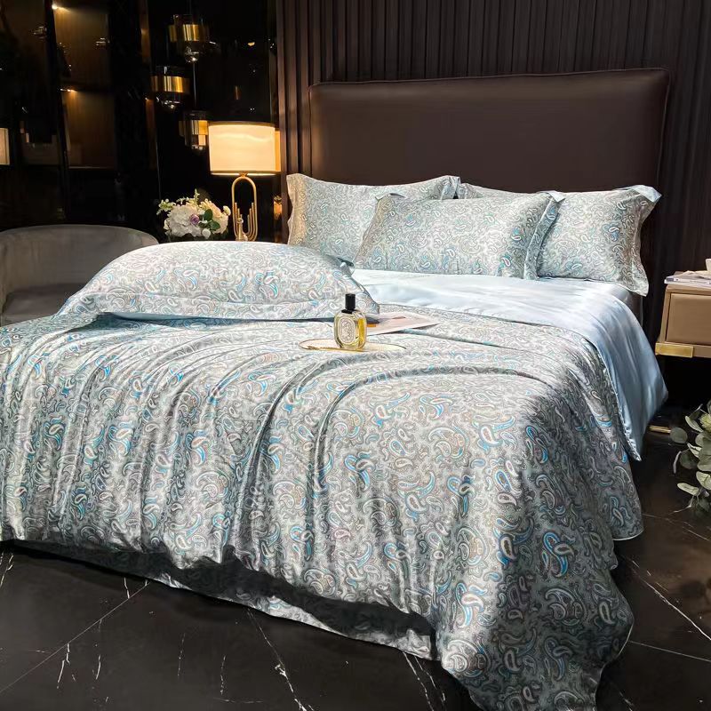 シルクの布団カバー 寝具セット シルクのシーツ 布団カバーセット シルクの枕カバー 掛け布団カバー/敷布団カバー/寝具カバーセット