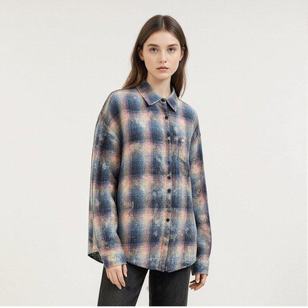 女性ヴィンテージチェックシャツ10540-120-821-25B-SH