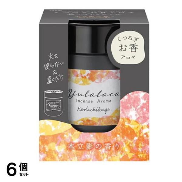 室内用芳香剤 ゆららか 木立影の香り 160mL 6個セット