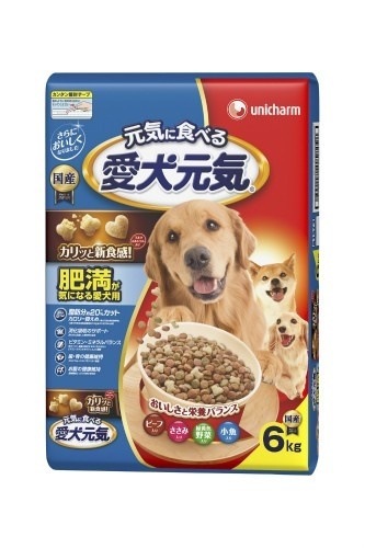 （まとめ買い）肥満が気になる愛犬用 ビーフ/ささみ/緑黄色野菜/小魚入り 6kg ドッグフード [x3]