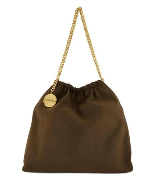 STELLA MCCARTNEY Women Shoulder Bags 7B0180WP0543 2017 MOKA
