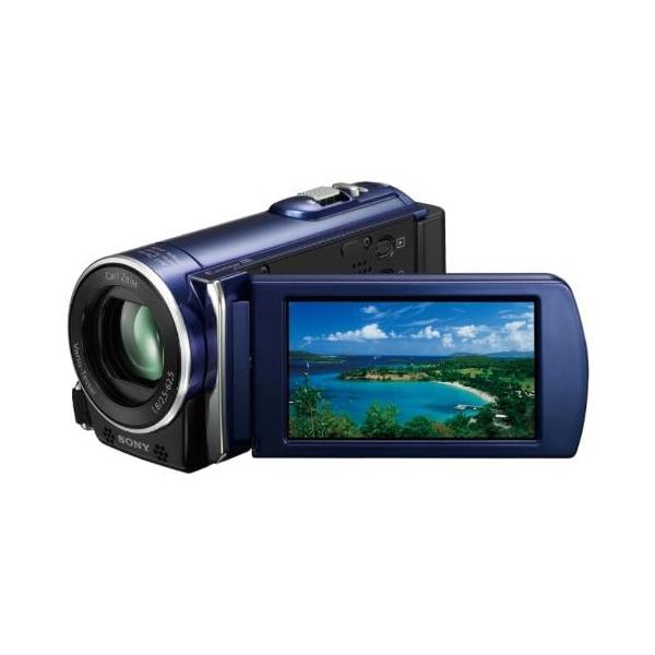 【中古】ソニー SONY デジタルHDビデオカメラレコーダー CX170 ブルー HDR-CX170/L