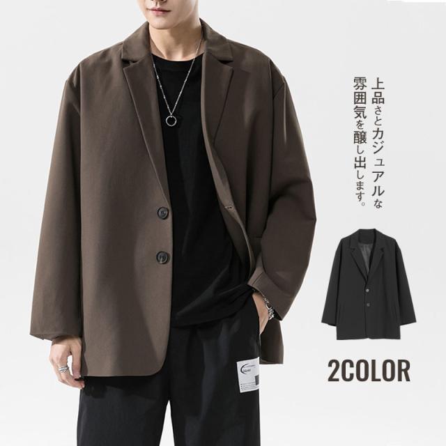 【人気爆売れ】ゴルフジャケット テーラードジャケット メンズ ジャケット テーラード おしゃれ キレイめ カジュアル 春夏 安い 長袖 メンズスタイル 無地 父日 5,058円