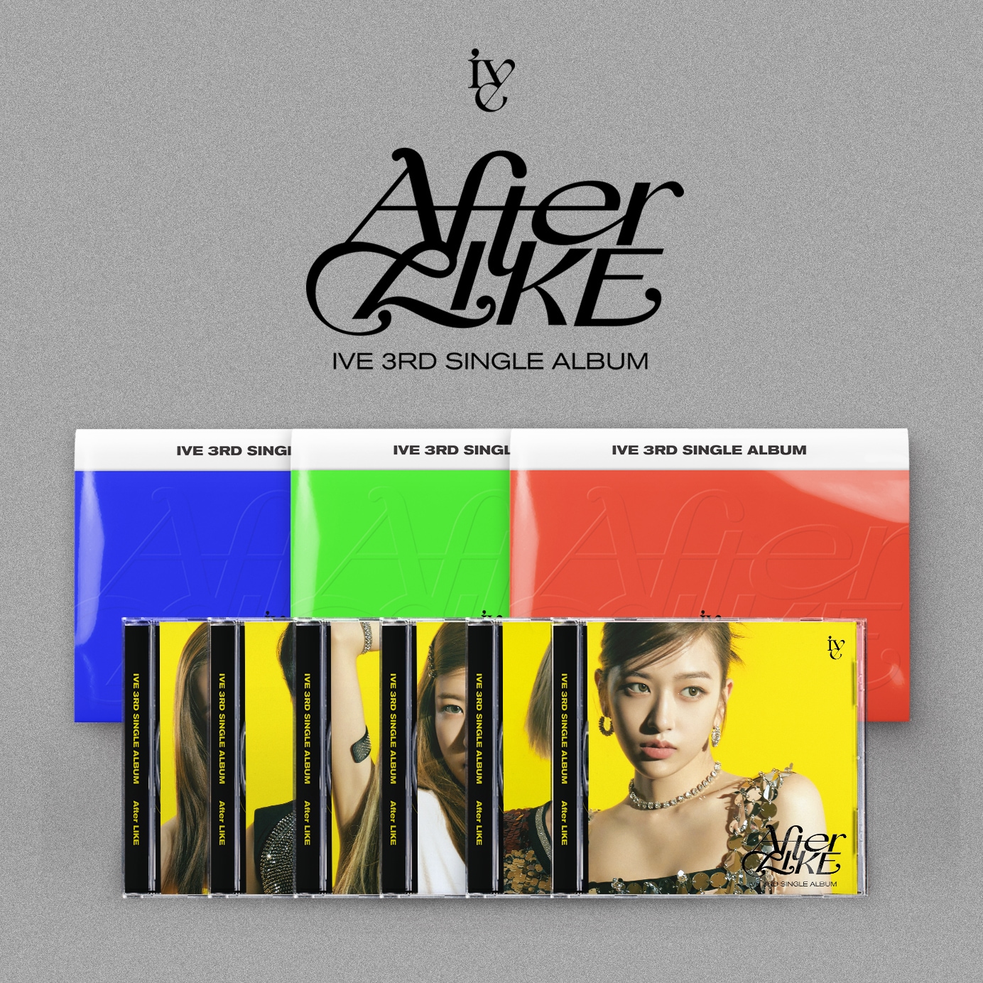 IVE シングル 3集 (アルバム3+ジュエル6セット) [限定盤]