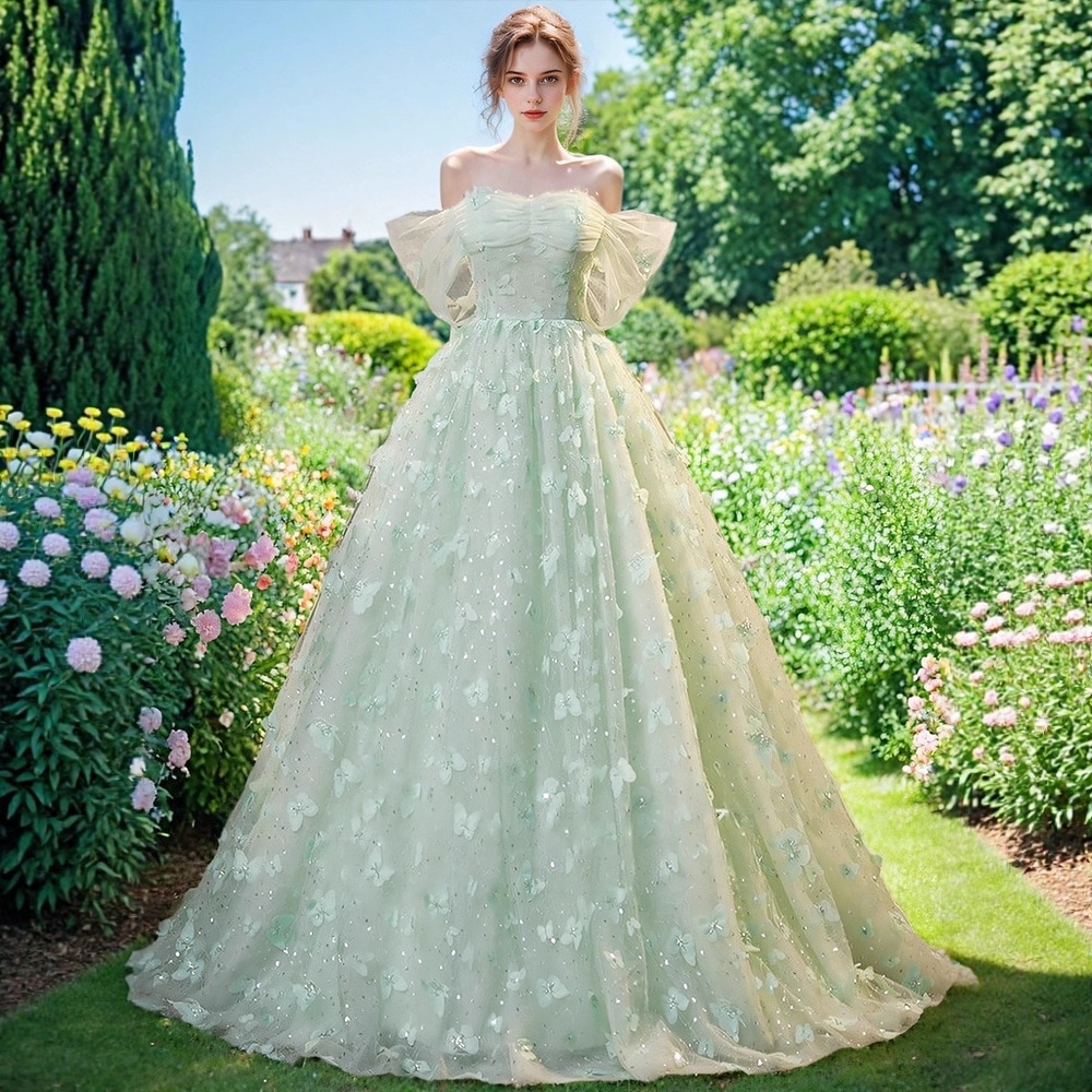 パーティードレス 結婚式 発表会ドレス ワンショルダードレス新作秋のパーティードレス司会者用宴会用イブニング用