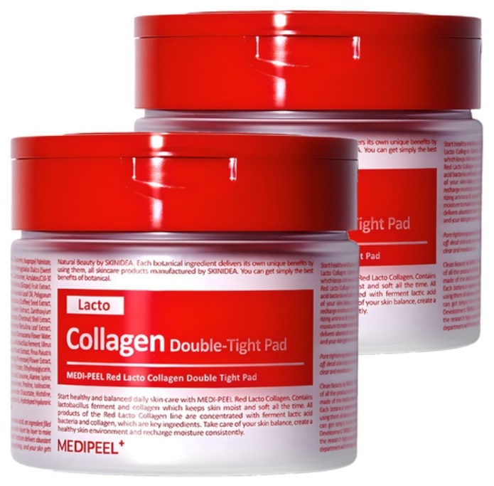 レッド ラクトコラーゲン ダブルタイト パッド 270ml（70枚入り）× 2個