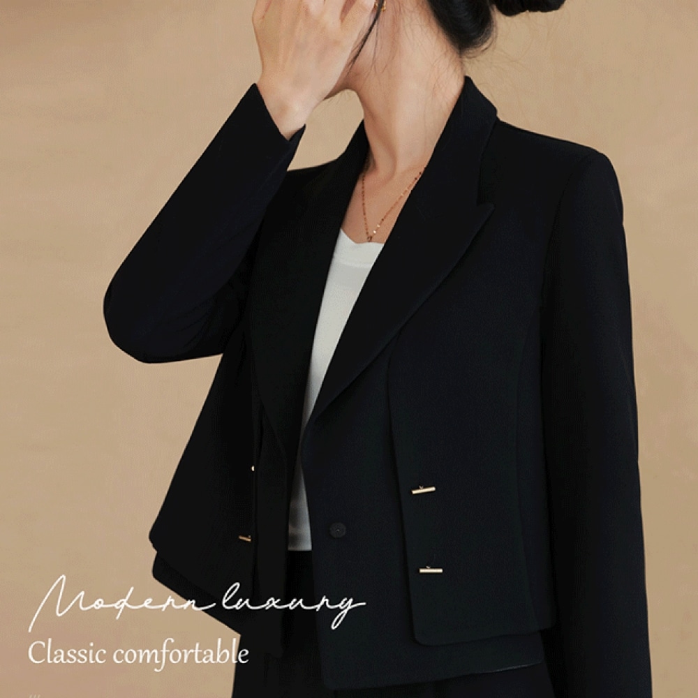 クリック&ファニーネンセルショートジャケット [S, M]