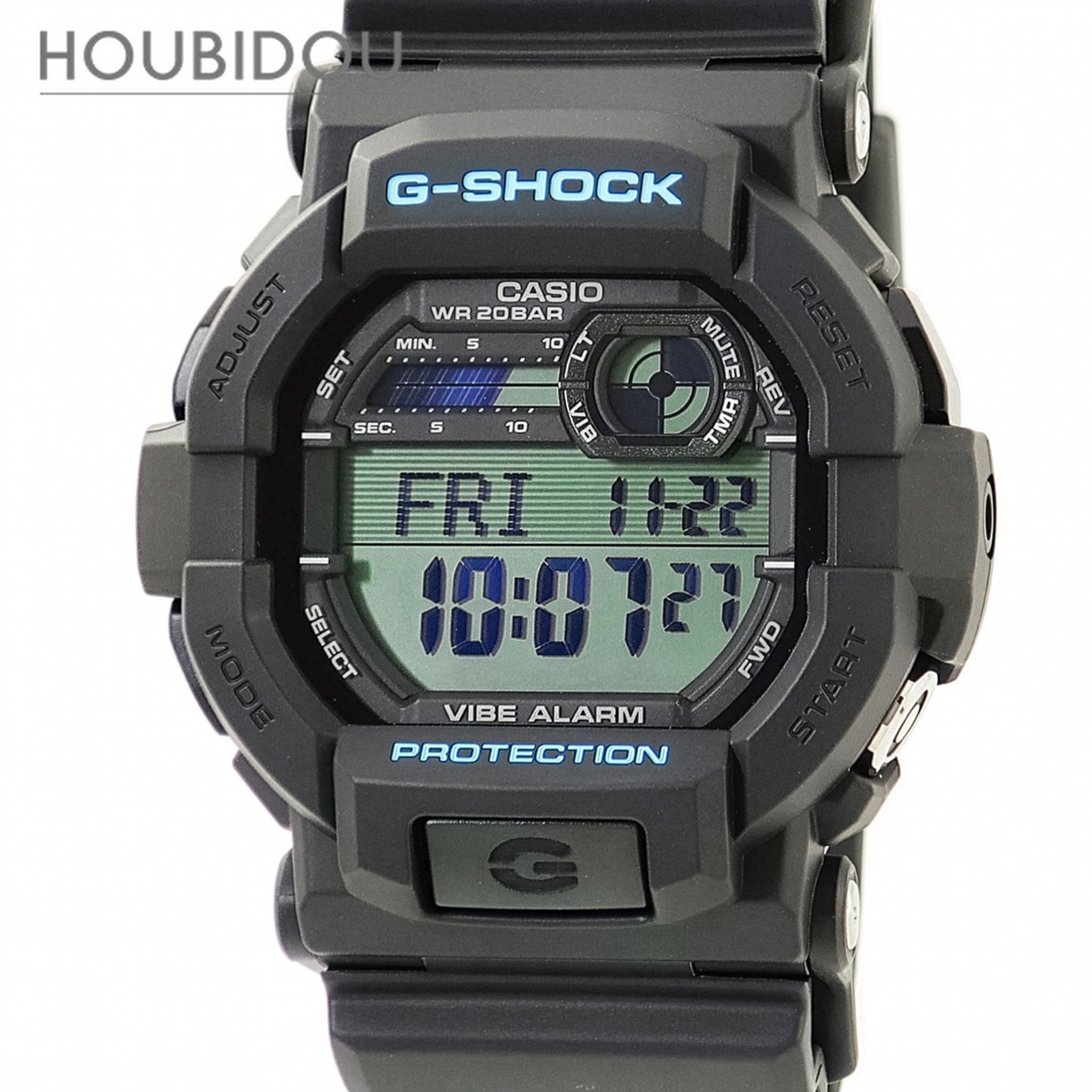 G-SHOCK GD-350-1CDR クオーツ メンズ 新品未使用 Gショック デジタル 耐衝撃 防水 バイブレーション ブラック 3年保証