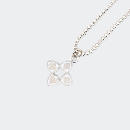 【SCUDO】 playing SCUDO card necklace [enamel] 正規品
