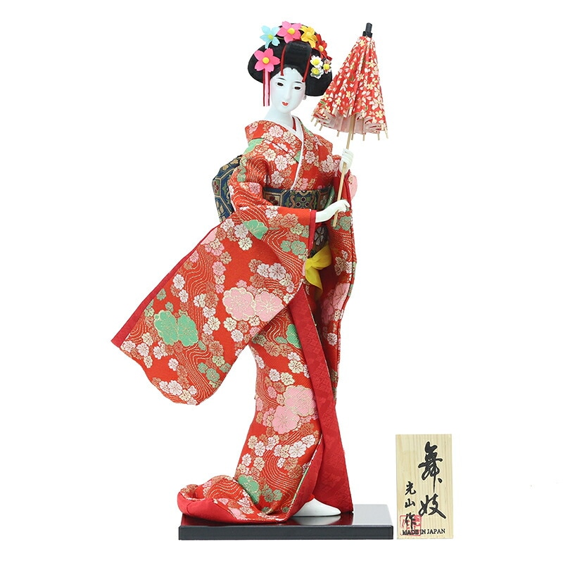 【日本人形】【J020】日本人形１０号【舞妓】【新作】【秀光】【限定品】