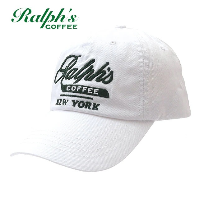 ラルフズ コーヒー Ralphs Coffee Twill Cap ツイルキャップ WHITE ホワイト 265-001550-010