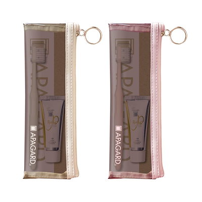 他サイト： APAGARD(アパガード) プレミオ トラベルセット eco 1個入 携帯用 ハミガキ ホワイトニング プレミオ 20g + eco 歯ブラシ 1本 色は選べませんの商品画像