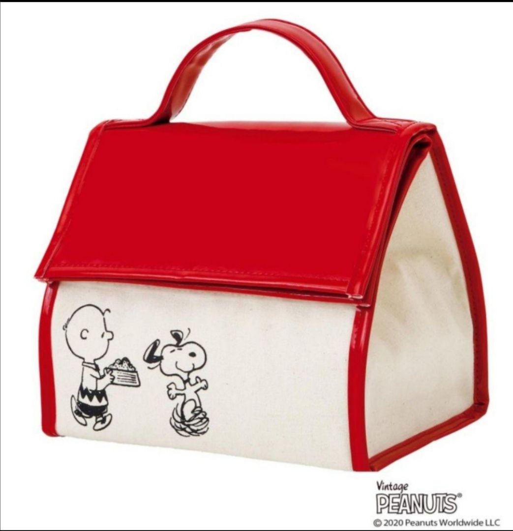 Qoo10 スリーピースヌーピー Snoopy 犬小屋デザイン スヌーピー バッグ 雑貨