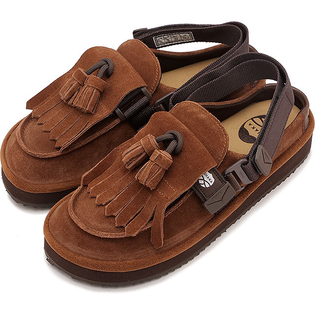 モックミュールタッセルスエード [SK-296] MOC MULE TASSEL SUEDE レディース 靴 モックシューズ モカシン アウトドア Marron 正規取扱店