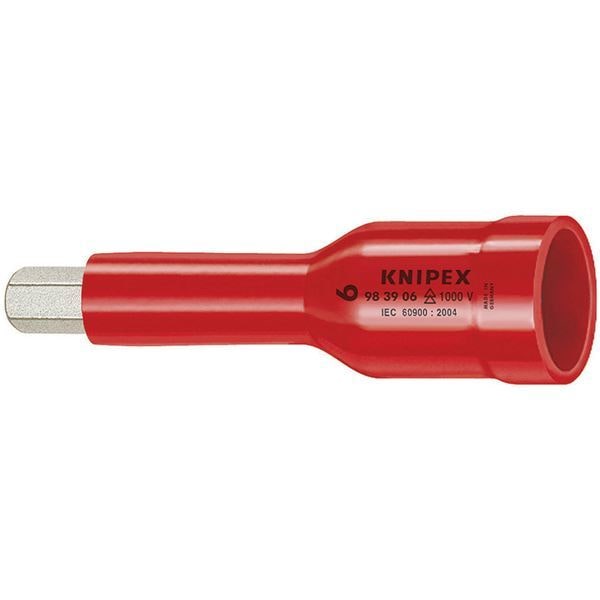 楽天 KNIPEX（クニペックス）9849-08 （1／2SQ）絶縁ヘキサゴン