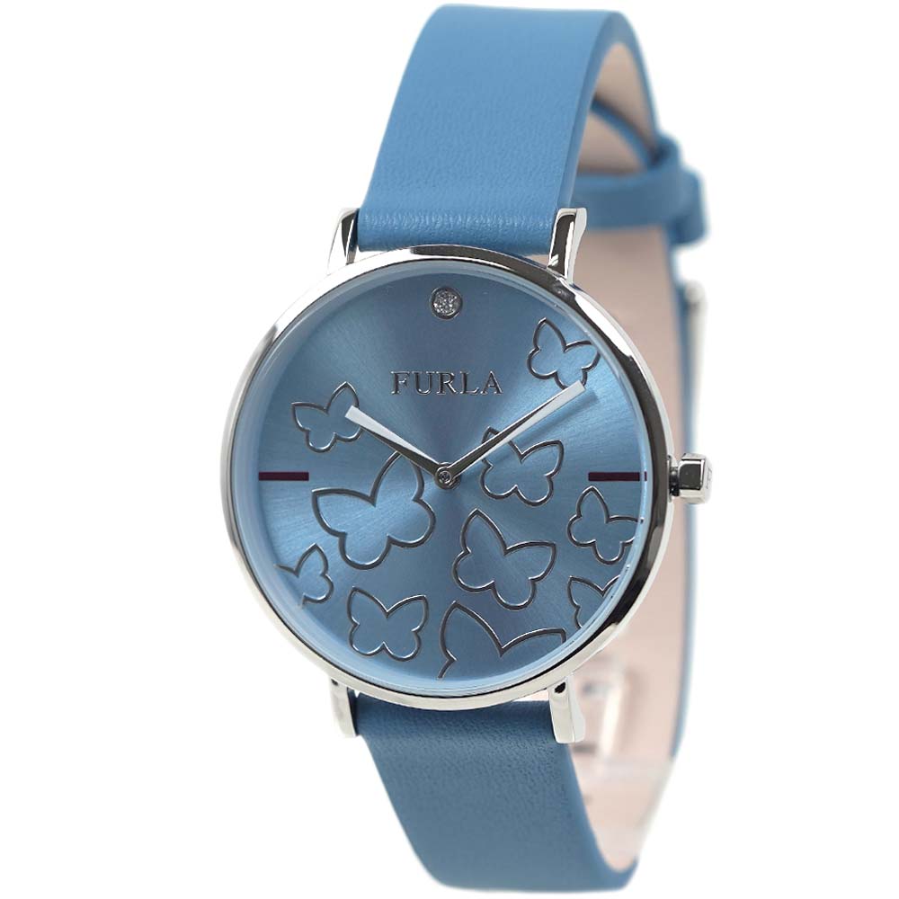 フルラ 腕時計 レディース レザーベルト FURLA GIADA BUTTERFLY 33mm R4251113509