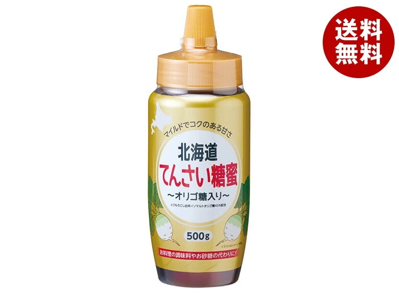 加藤産業 北海道 てんさい糖蜜(オリゴ糖入り) 500g×12本入×(2ケース)