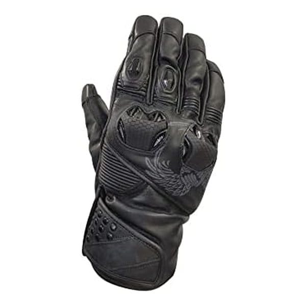 弐黒堂 ハードライドウィンターレザーグローブ WBGN-227 ブラック LLサイズ WBGN-227-BK-LL