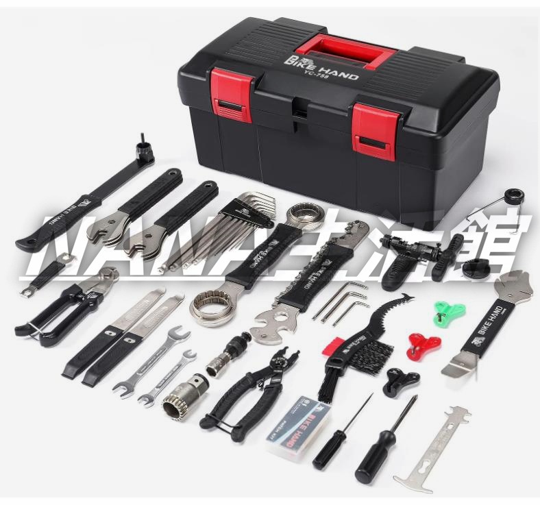 自転車用 工具セット プロツールボックス付 3段 ツールボックス 工具箱（YC-758）