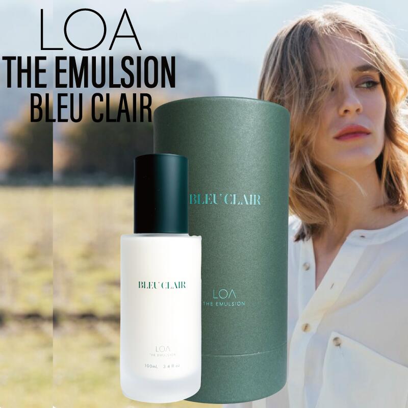 ロア ザ エマルジョン BLUE CLAIR 100ml ( フレグランス ヘアオイル しっとり さらさら くせ毛 いい香り いい匂い 保湿 アイロン ダメージ毛 ヘアケア