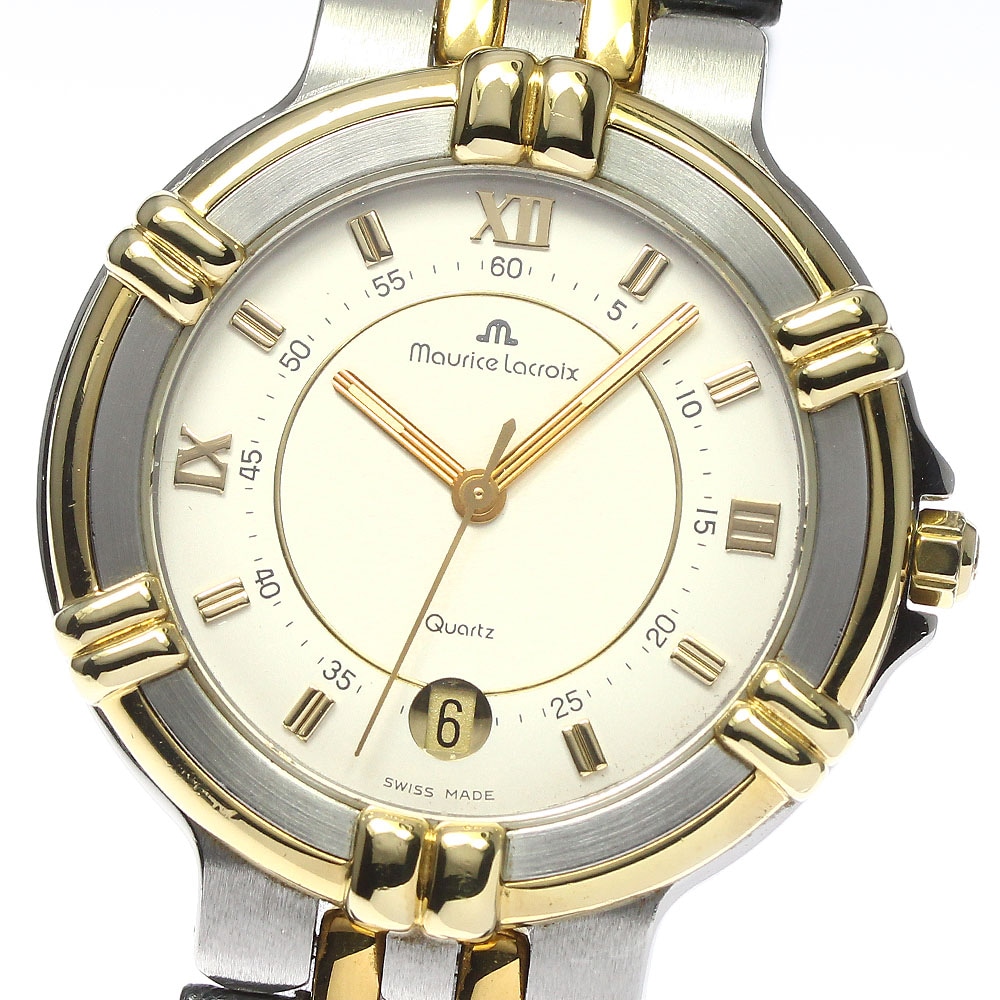 モーリスラクロア MAURICE LACROIX 95346 カリプソ デイト クォーツ メンズ _742500【中古】