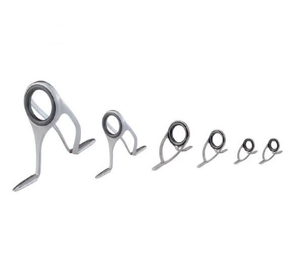 富士工業 ガイド T-RVSG25H6 チタンフレーム SiCガイドセット トーナメント25セット