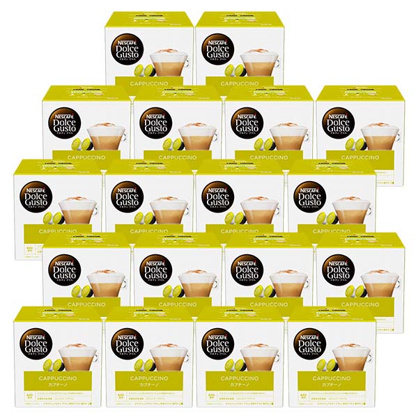 ネスカフェ ドルチェグスト 専用カプセル カプチーノ 18箱【4営業日以内に出荷】ネスレ ネスカフェ コーヒー ホットコーヒー