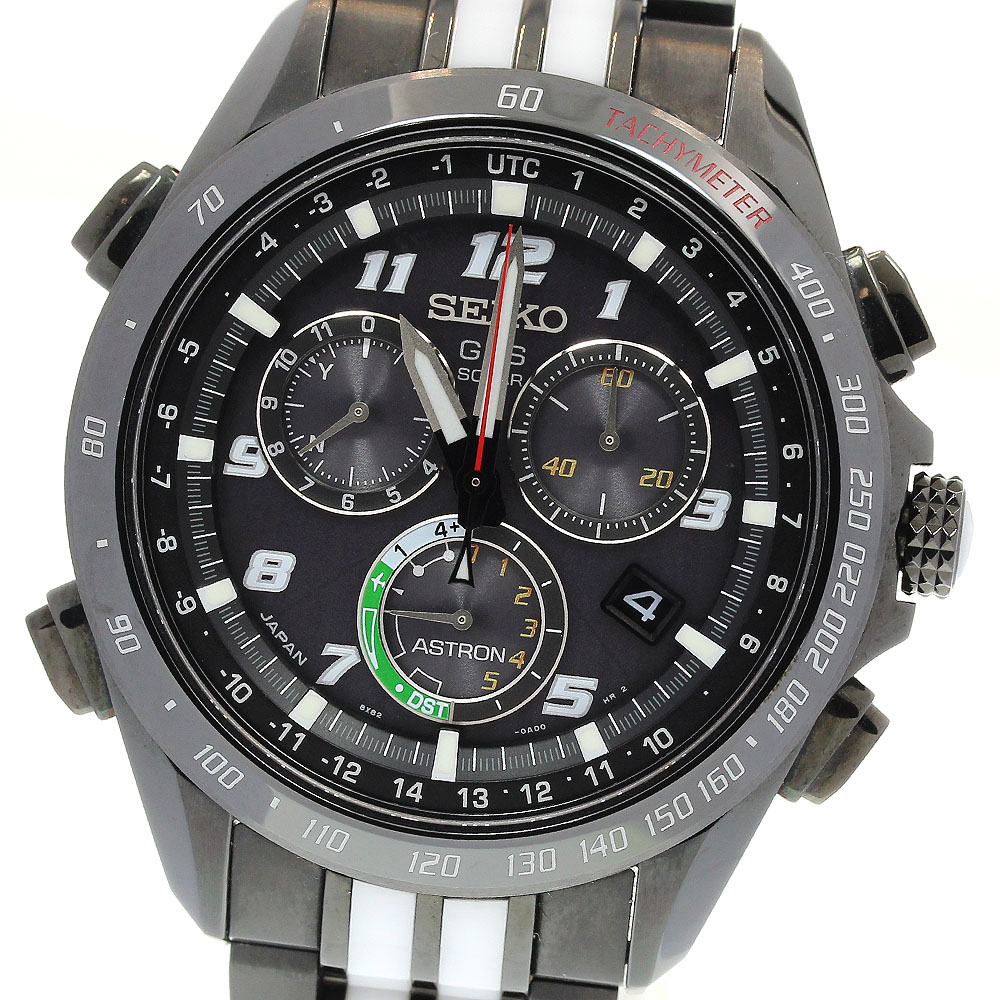 セイコー SEIKO SBXB037/8X82-0AL0-1 アストロン ジウジアーロデザイン限定モデル ソーラー電波 メンズ 良品 箱・保証書付き_835964【中古】 135,700円