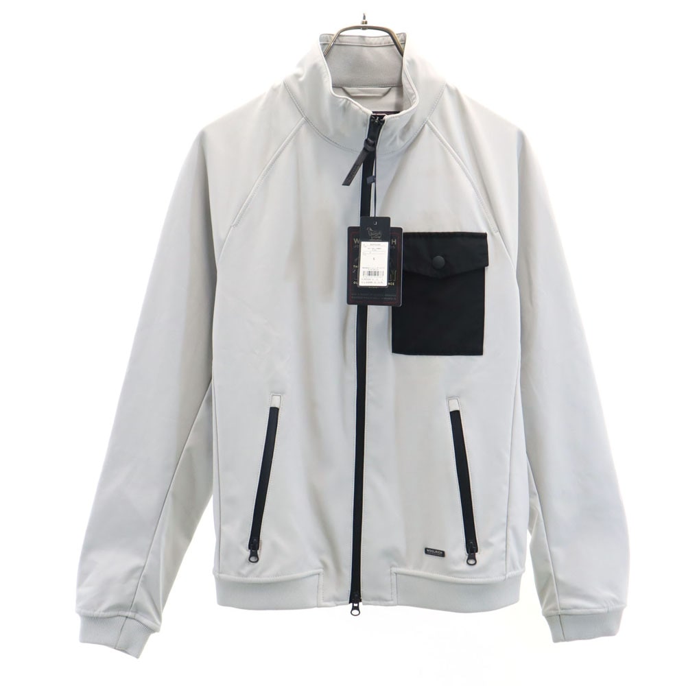 未使用 ソフトシェル ボンバー ジャケット S グレー TETON メンズ