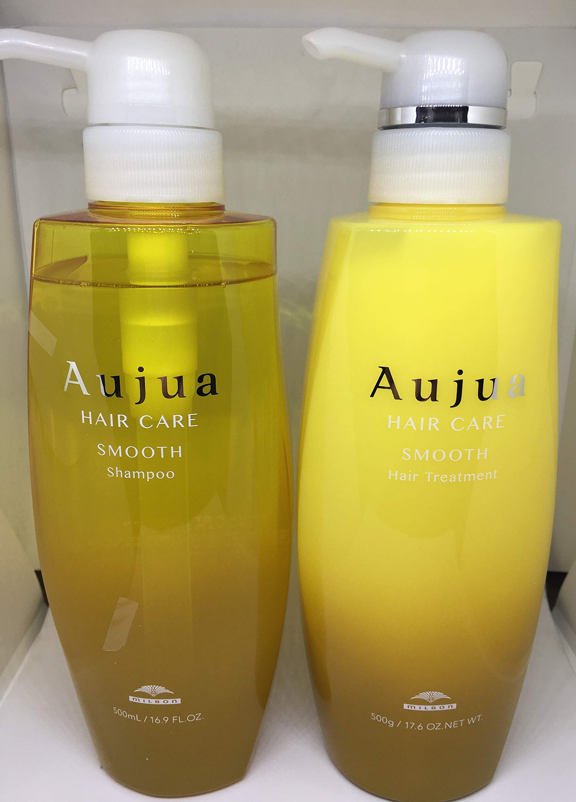 オージュア（MILBON) スムース シャンプー＆ヘアトリートメント 各500ml ST500