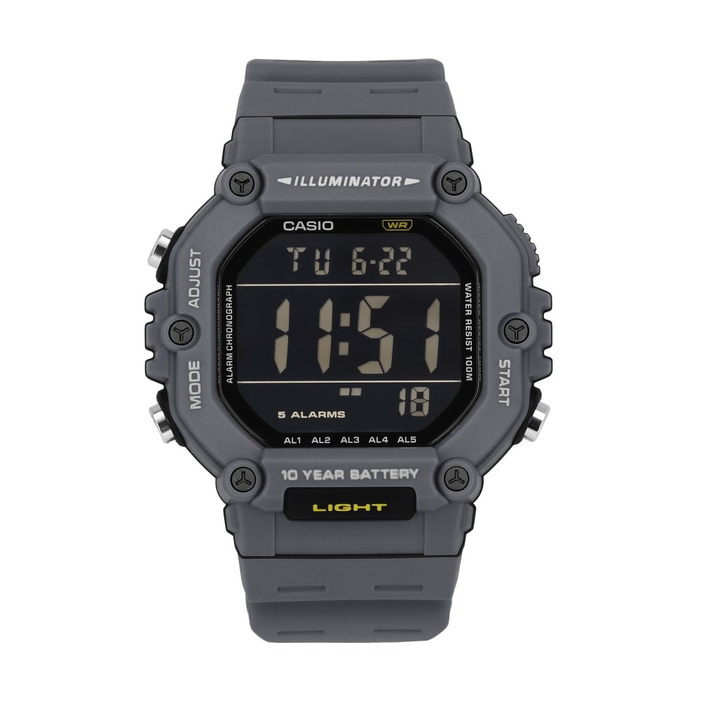 カシオ メンズ デジタル スポーツ ミリタリー ウレタン 時計 AE-1600H-8BVDF