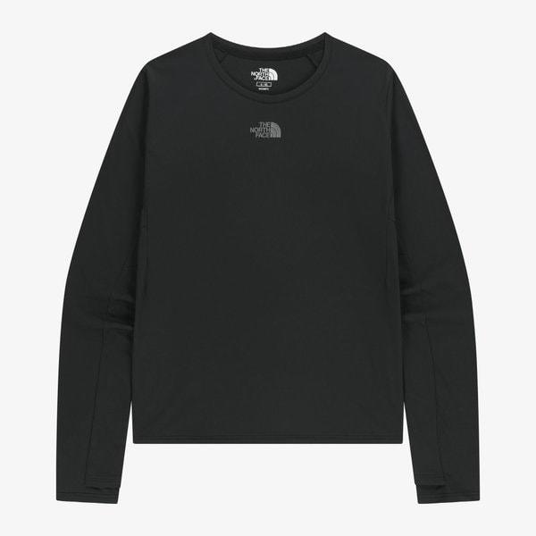 [公式] NT7TR81J ホワイトラベル 女性 ステップアップ 長袖 ラウンドティー BLACK