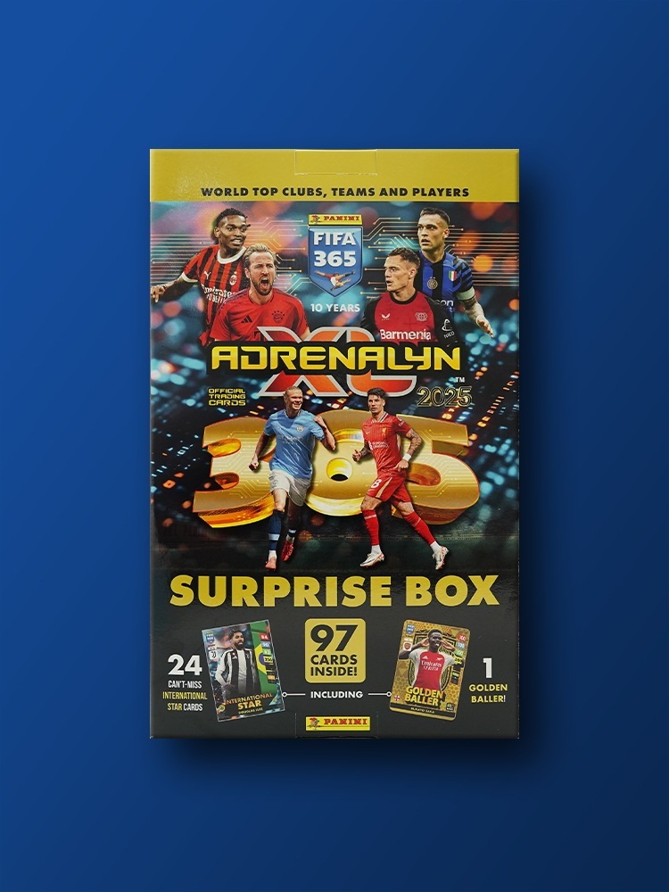 パニーニFIFA 365 2025サプライズボックススポーツカード