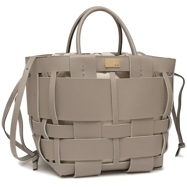 ハンドバッグ ショルダーバッグ ミディショッパー ベージュ レディース W MSH 736 321