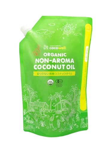 他サイト： ココウェル 香りのない有機プレミアムココナッツオイル 1840g（2000ml） ココナッツオイル 無臭 オーガニックの商品画像