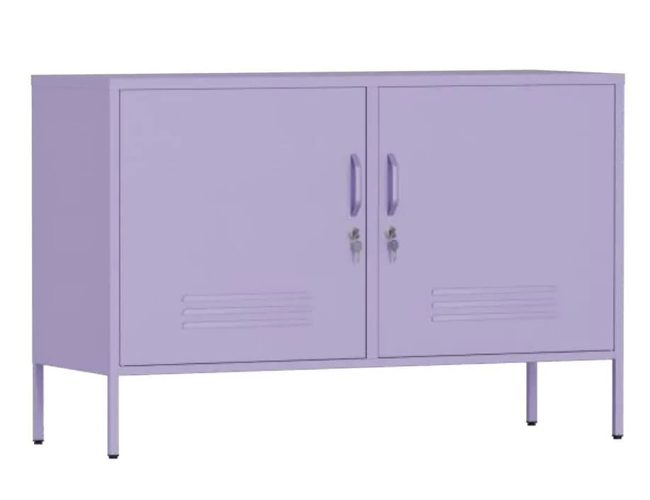 スチール製キャビネット　収納棚　多層収納キャビネット金属製　モダン棚　人気商品