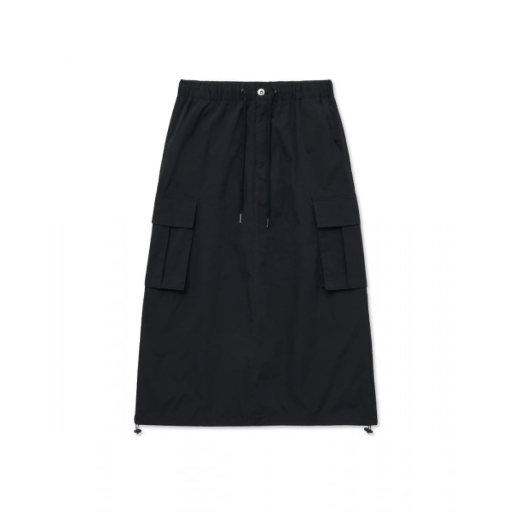 ザ・サタデーイブニングポスト パラシュートスカート ブラック