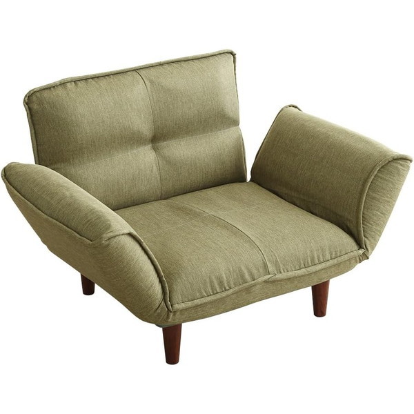 SH-07-THN1P 1人掛ソファ（布地） 日本製 Thun-トゥーン- グリーン メーカー直送