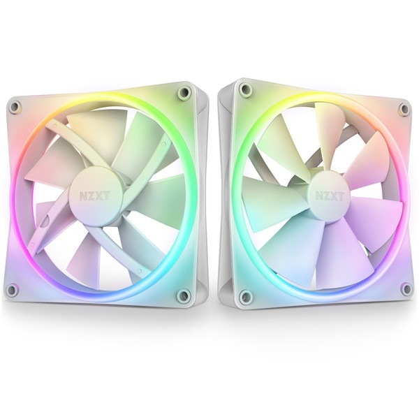 RF-D14DF-W1 F140 RGB DUO TWIN PACK & RGB Controller White [RGB LEDファン]