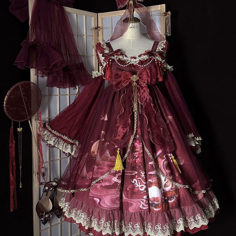 [急速出荷]二次元 cosウェアキャミソールjskワンピース オリジナルデザイン ロリータ(最安値保証) 6,868円