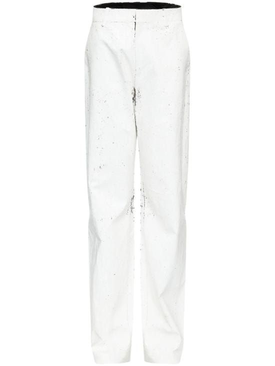 MM6 MAISON MARGIELA Women Straight Pants S62KB0224 M35437002F White