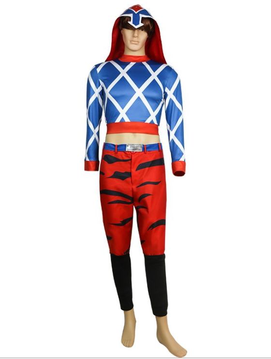 ジョジョ（JOJO）の奇妙な冒険 風 グイードミスタ コスチューム コスプレ衣装 サイズS―XL