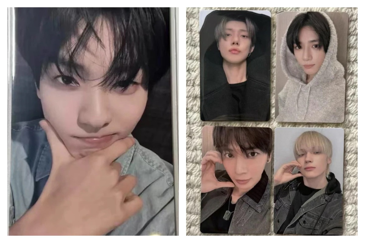 【最短当日発送】公式 TOMORROW X TOGETHER txt mini8 中華　京東　　　特典 全員５枚セット