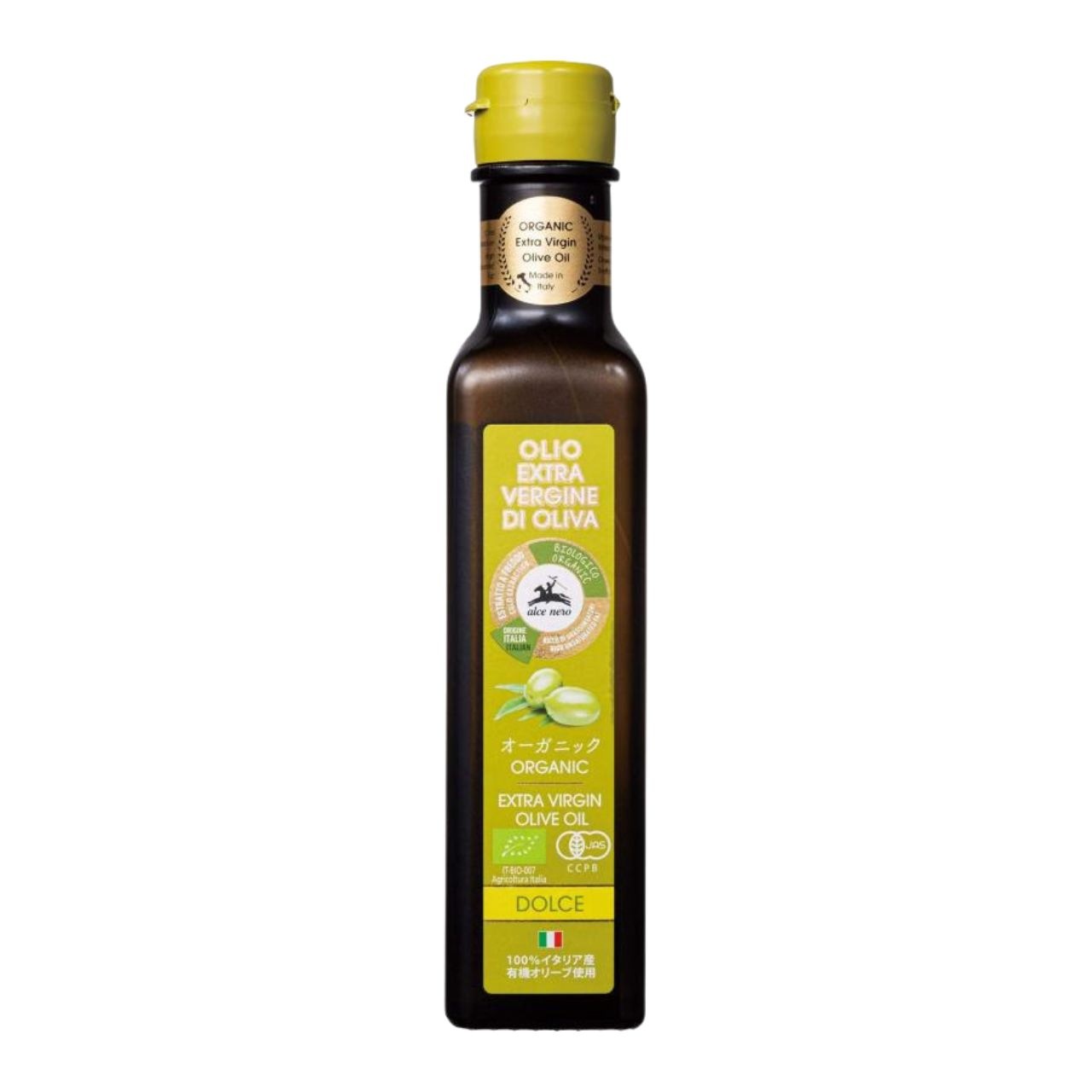 アルチェネロ 有機エキストラバージン オリーブオイル ドルチェ 250ml 6本 有機