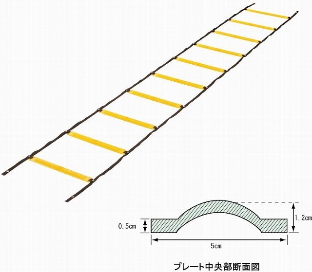 エバニュー ソフトラダートレーニングロープ EGA480